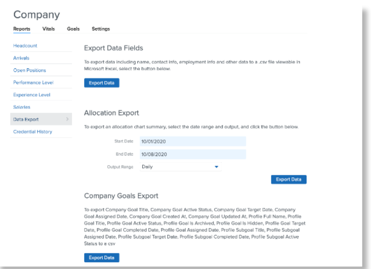 A screenshot of a data field  Description automatically generated